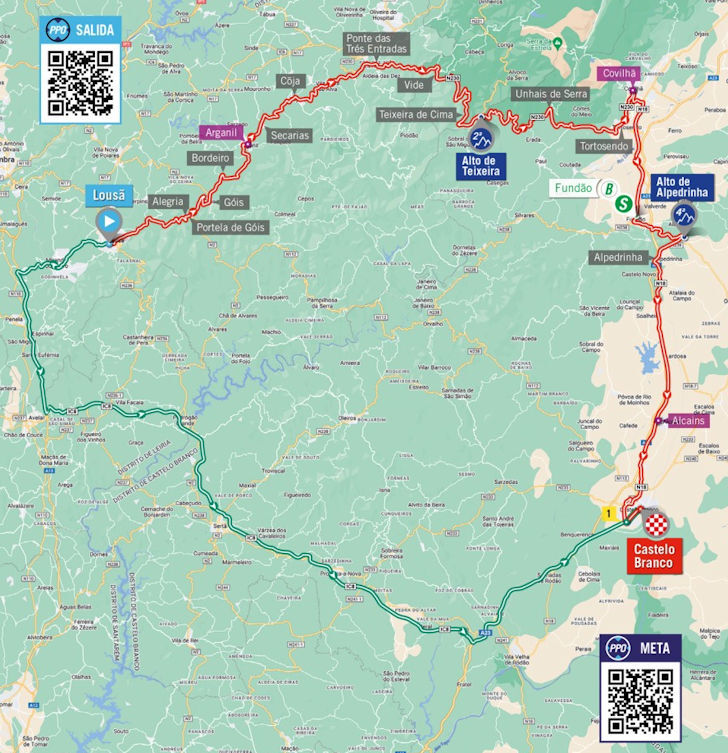 Vuelta 2024 Parcours Roana Christel